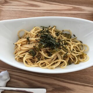 高菜明太子パスタ